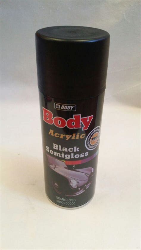 Comprar Spray Hb Body Black Semigloss Sprays Valencia Pinturas