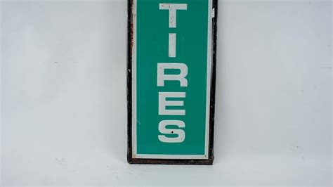 Gates Tires Single Sided Embossed Tin Sign M431 Kissimmee 2021