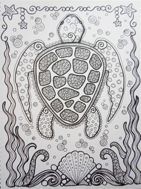 It is well suited for all kinds of pens. 32 best Adult Coloring Pages: Reptiles images on Pinterest | Coloring sheets, Turtles and ...
