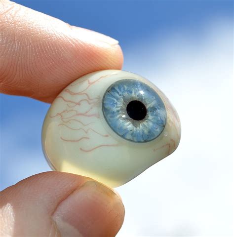 Antique Hand Blown Glass Prosthetic Eye Circa 1920 S German Origin The Iris Is A Beautiful