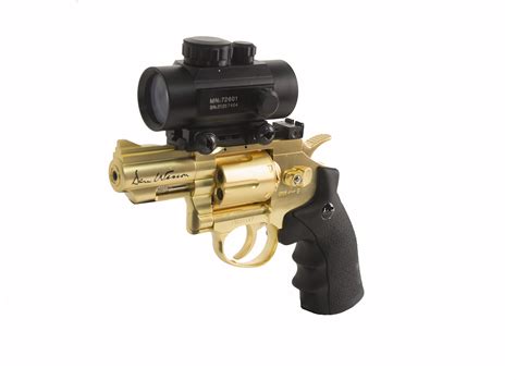 Asg Dan Wesson Co2 Powered Airgun Revolver Color Gold 60 Off