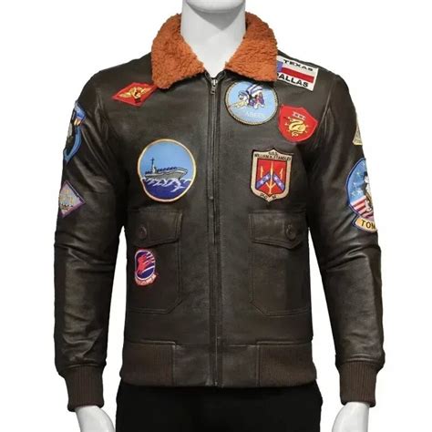 Top Gun Merchandise Top Gun Tom Cruise Leather Jacket