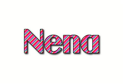 Nena ロゴ フレーミングテキストからの無料の名前デザインツール