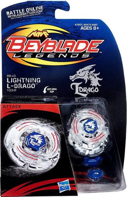 Beyblade Legends Lightning L Drago Starter Set Bb 43 Hasbro Toys Toywiz