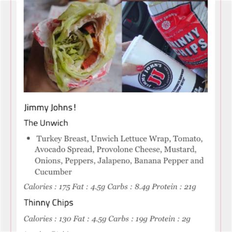 The cdc is concerned that jimmy john's customers who ate clover sprouts on a sandwich prior to february 24 could develop an e.coli infection. Jimmy johns lettuce wraps! | Cucumber calories, Chips ...