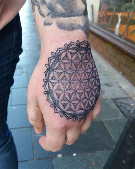 105 Cool Flower Of Life Tattoo Ideas The Geometric Pattern Full Of