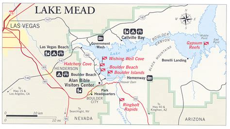 Lake Mead Map World Map 07