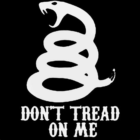 Dont Tread On Me Decal Sticker
