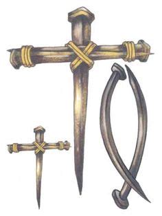 The nail crosses we design an Iron Nails Cross Tattoo Design | Tattoo's | Pinterest ...