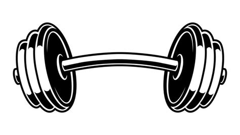 Dumbbell Logo Vector Art Icons And Graphics For Free Download