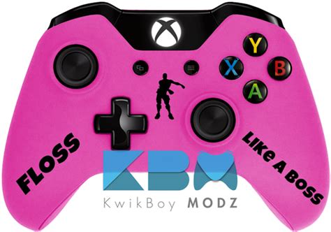 Custom Pink Fortnite Xbox One Controller Kwikboy Modz