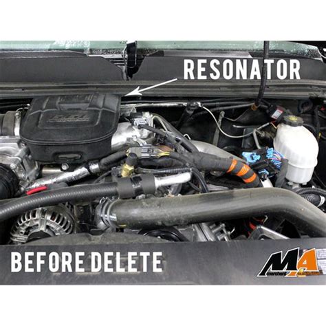 GM 6.6L Duramax LML Turbo Resonator Delete Plate 10170