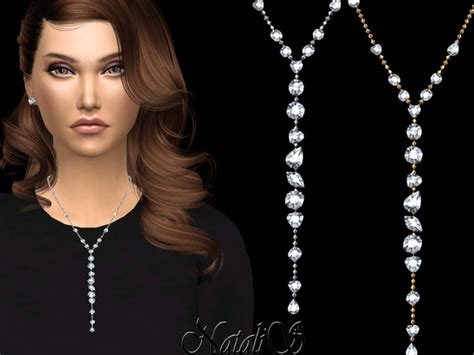 Dazzling Gems Necklace By Natalis At Tsr Sims 4 Updates