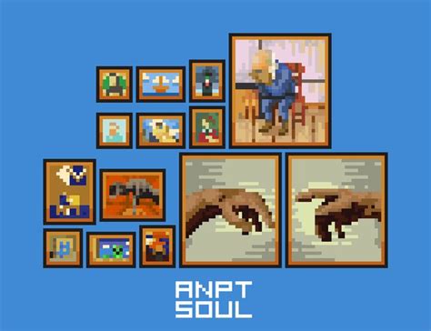 Oc Pixel Paintings 1 2 Recreated A Bunch Of Famous And Some Obscure