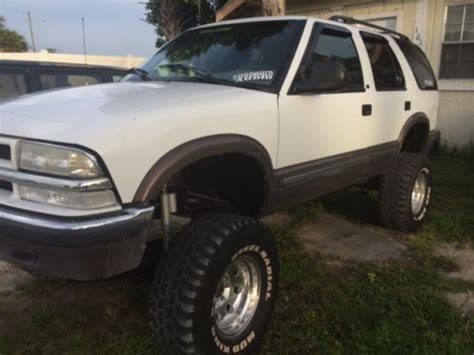 Buy Used 1998 Chevy S 10 Blazer 4x4 Straight Axle Conversion Lifted Mud