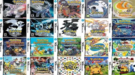 Top 6 Pokemon Games For Nintendo Ds The Geek Lyfe