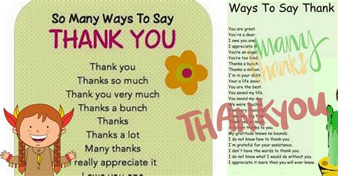 30 Delightful Ways To Say Thank You In English Eslbuzz