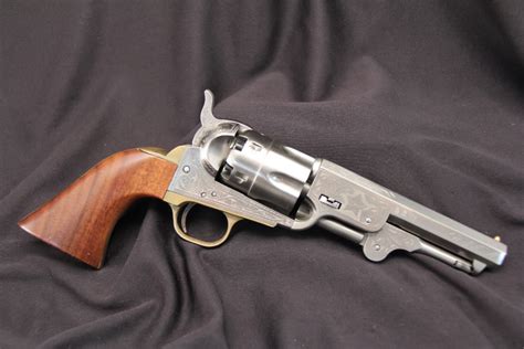 Pietta Colt Model 1851 Navy Us Marshal 44 Caliber Revolver