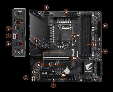 Gigabyte B560m Aorus Elite Lga 1200 Motherboard Ddr4 128gb Intel B560