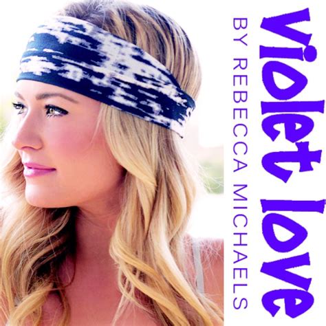 Vegan, yoga, fitness & health lover. Violet Love Headbands - Anahata Yoga