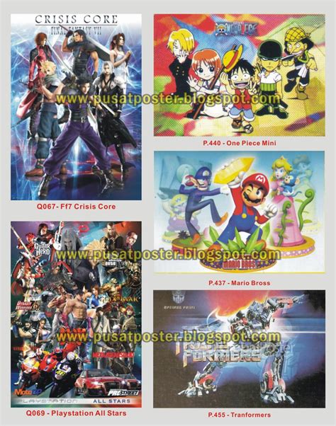 Jual poster anime free custom hd kota tangerang adios design. PUSAT POSTER: Anime 4 | Jual Poster | Poster Game | Toko Poster Online, Poster Besar