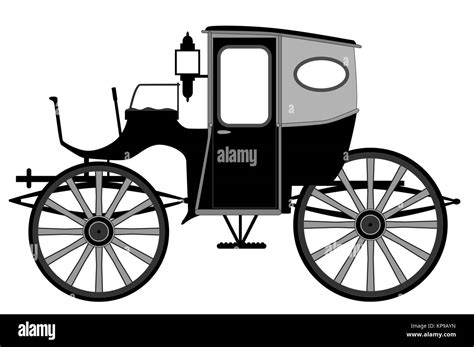 Old Style Carriage Stock Photo Alamy