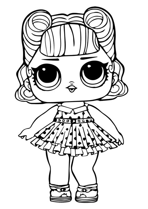 Hope you had as much fun getting to know. LOL Surprise Doll Coloring Page Jitterbug | Unicorn ...