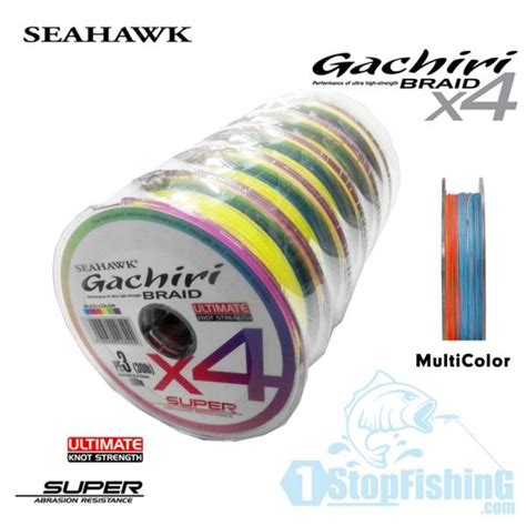 Seahawk Gachiri X Braid Line Multicolor M Stopfishing