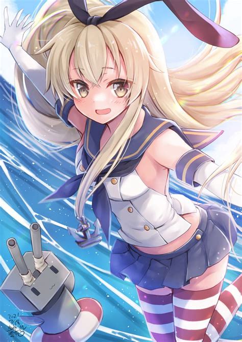 Shimakaze Kantai Collection Image Zerochan Anime Image Board