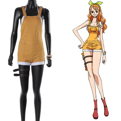 One Piece Stampede Nami Cosplay Costume Outfit Full Set One Piece