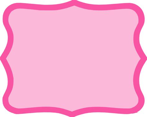Baby Transparent Pink Frame Png Gudang Gambar Vector Png