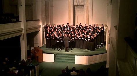 Liberty University Concert Choir 12 1 11 Youtube