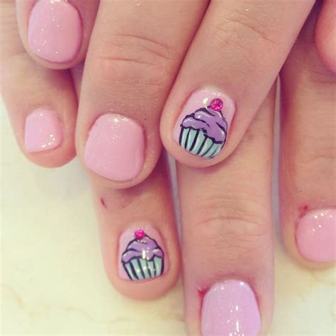 nail-art-stickers.us | Cupcake nail art, Nails for kids, Girls nail designs
