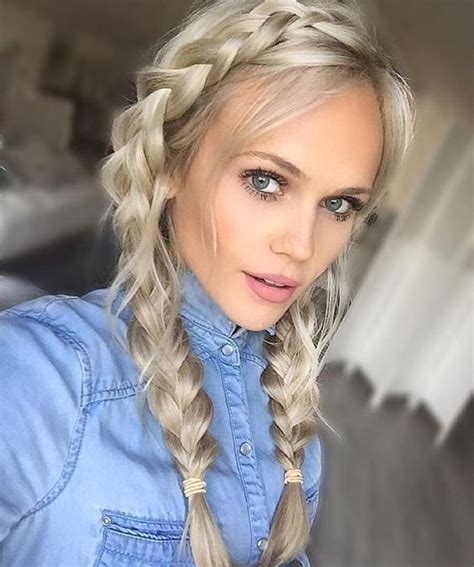17 Chic Double Braided Hairstyles You Will Love Styles Weekly