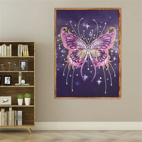 Diamond Painting Crystal Rhinestone Butterfly