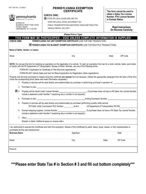 If you are using chrome, firefox or safari, do not open tax forms directly from your browser. 2008 Form PA DoR REV-1220 AS Fill Online, Printable ...