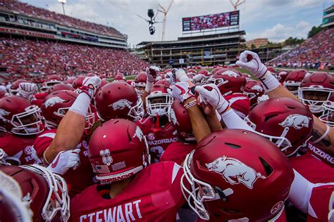 From the name of the arkansas river, from french arcansas, a (plural) designation of either a siouan tribe or the quapaw. Arkansas-Auburn TV Options Announced | Arkansas Razorbacks