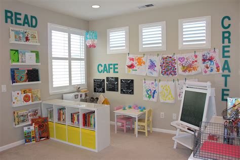 Preschool Inspired Playroom (With images) | Toy rooms ...