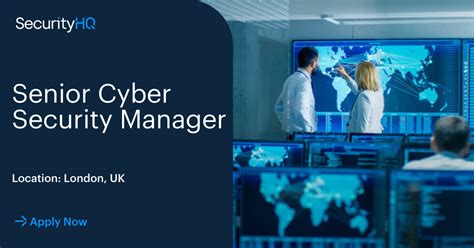 Senior Cyber Security Manager Securityhq