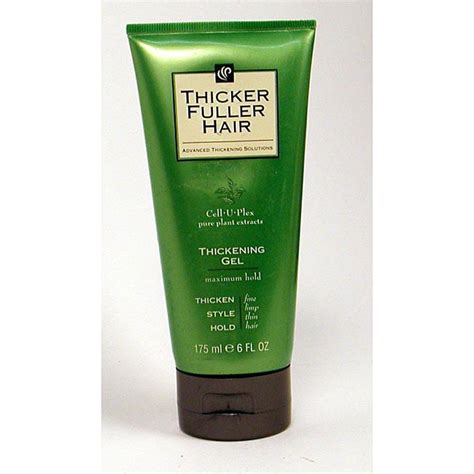 Thicker Fuller 6 Oz Hair Thickening Gel Pack Of 4 Overstock