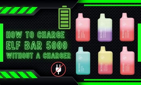 How To Charge Elf Bar 5000 Without A Charger Vape More Inc