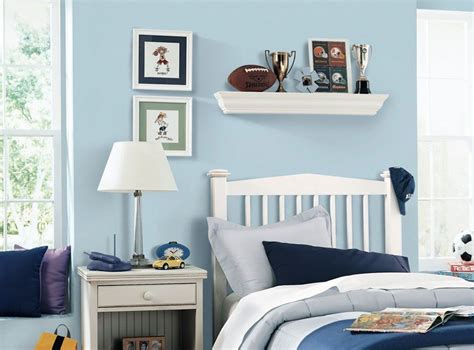 Which paint to pick looking for bedroom paint inspiration? A soothing wall color like light blue will help your child ...