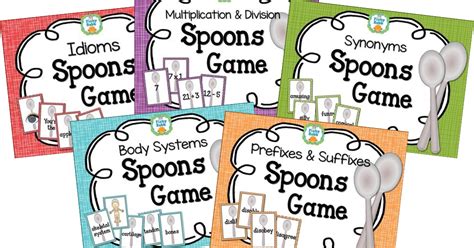 The basis of the game is similar to that of the games. Teacher Times Two: Spoons in the Classroom