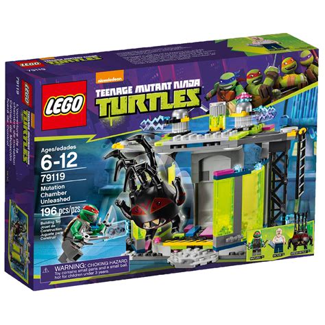 Lego Teenage Mutant Ninja Turtles Mutation Chamber Unleashed 79119