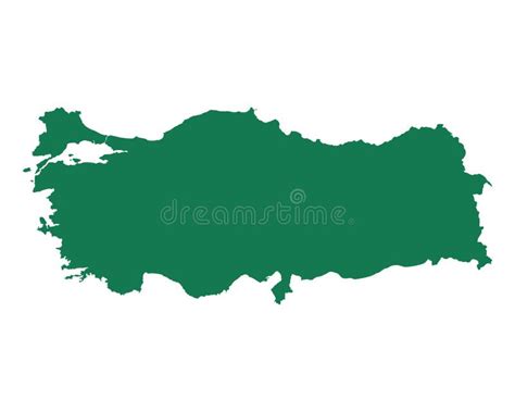 Map Of Turkey Stock Vector Illustration Of Cartography 95137849