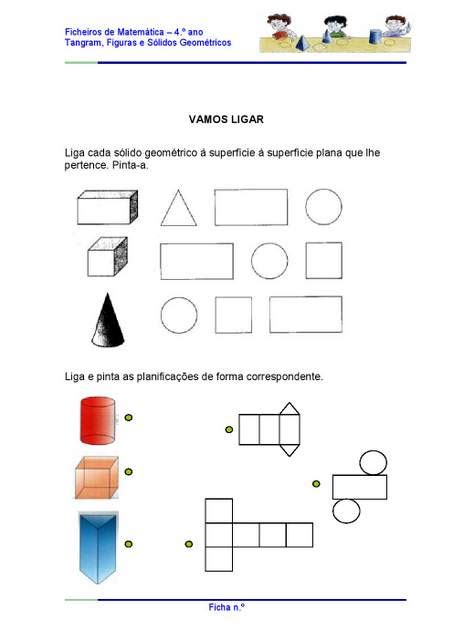 Atividades Com Sólidos Geométricos 4º Ano Aprender E Brincar