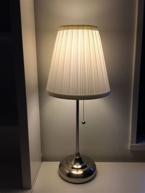 Ikea Arstid Table Lamp 15fabric Shade Gives A Diffused And Vidja Floor