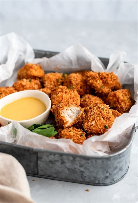 The Best Crispy Baked Chicken Nuggets Ambitious Kitchen
