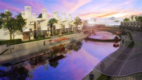 New Town Master Plan And Urban Design In Dubai Shilpa Architects