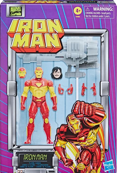 Marvel Legends Iron Man Retro Collection Iron Man Retro Deluxe